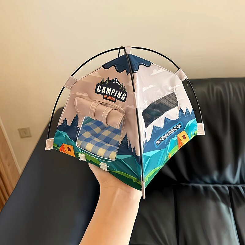 Home Textile - Mini Tent Desktop Ornament Creative Desk