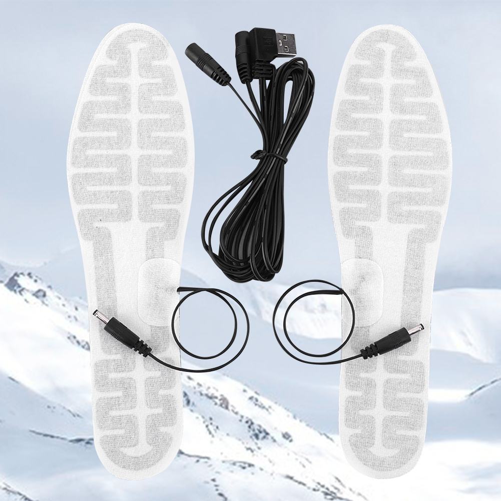 Heated Pad Electric - USB Heated Shoe Insoles Foot Warmer