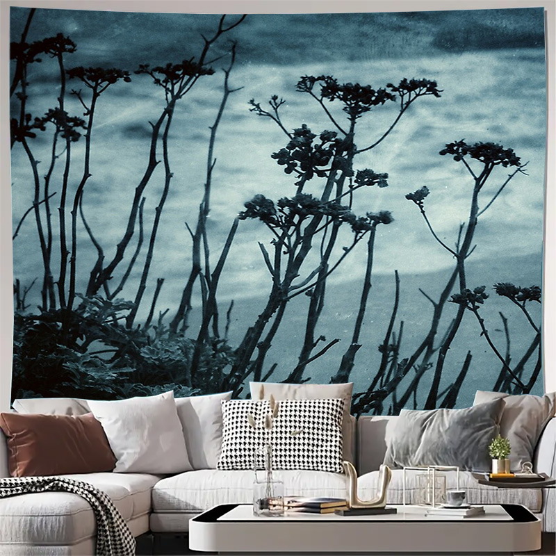 Home Art Textiles - Bohemian Tapestry Nature Forest Wall Hanging
