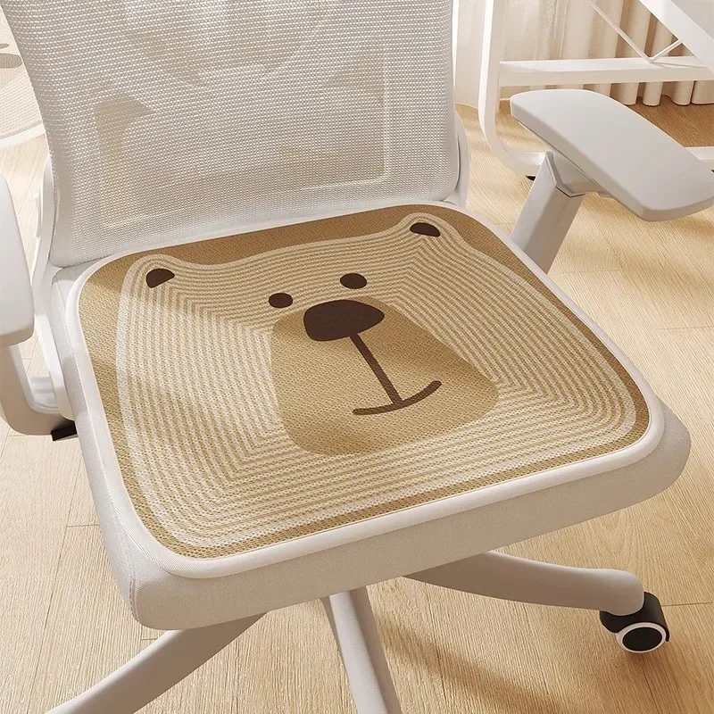 Home Textiles Bd - Cartoon Ice Silk Seat Cushion Breathable