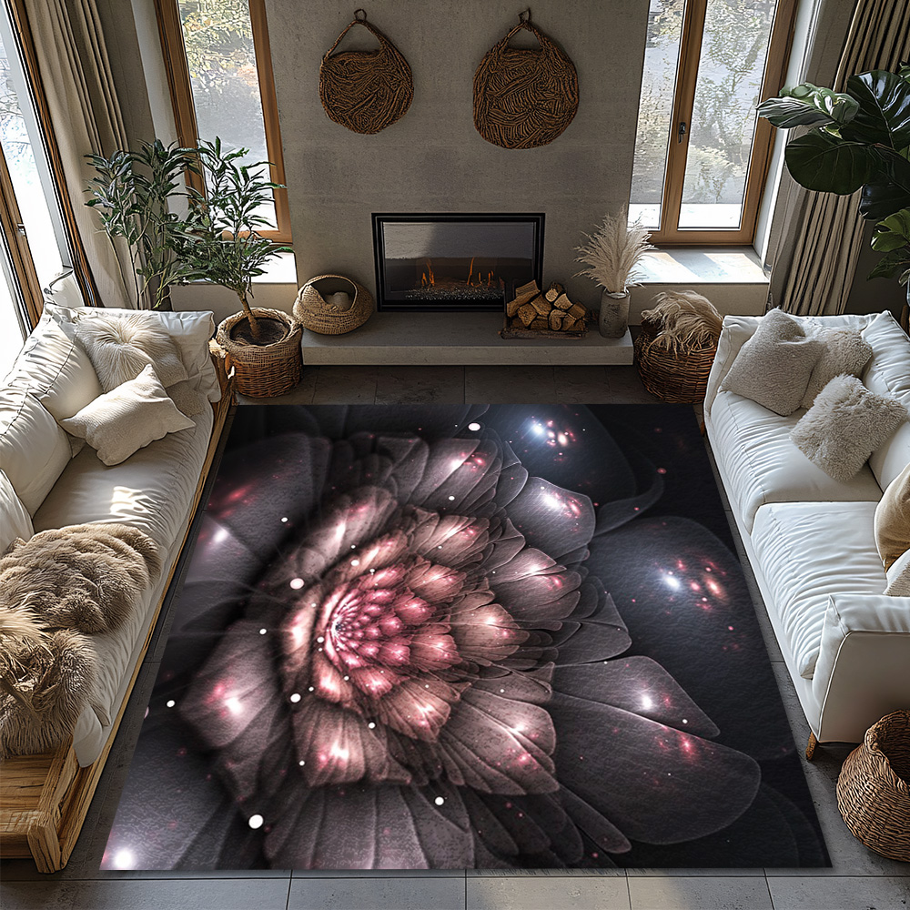 Tuniu Floral Galaxy Rug, Dark  - Galaxy Home Textiles review and price