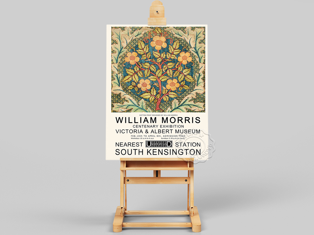 William Morris Botanical Fabri - Home Textiles Exhibition review and price