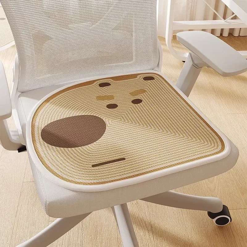 Cartoon Ice Silk Seat Cushion  - Home Textiles Bd review and price