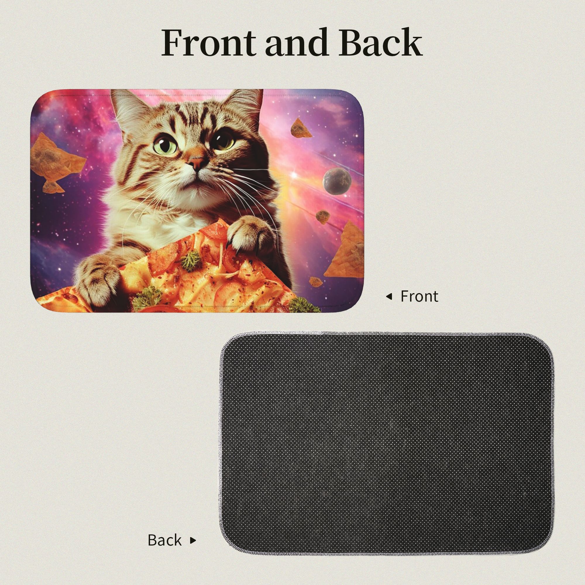 Meme Cat Galaxy Space Pizza Ju - Galaxy Home Textiles review and price