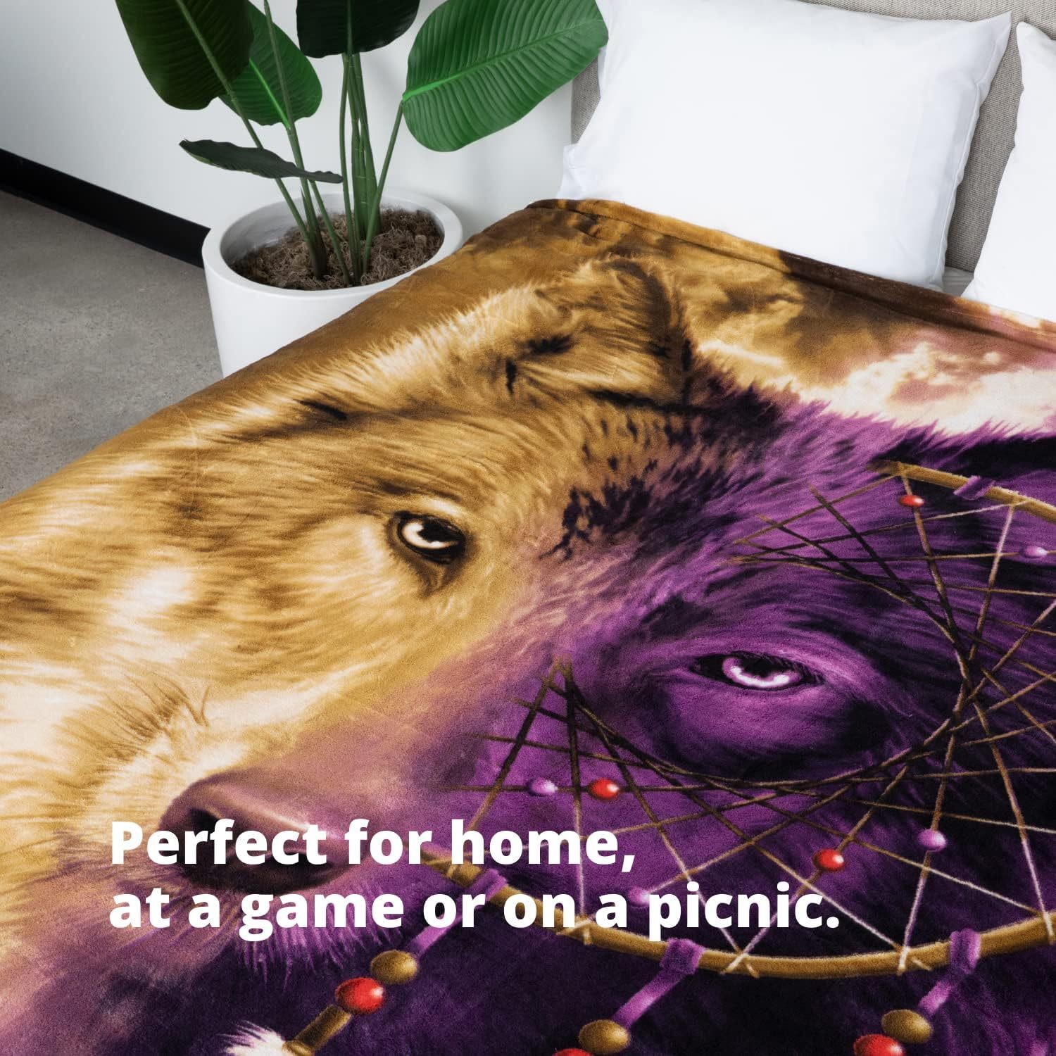 Dawhud Direct Wolf Dreamcatche - Home Textiles Direct review and price