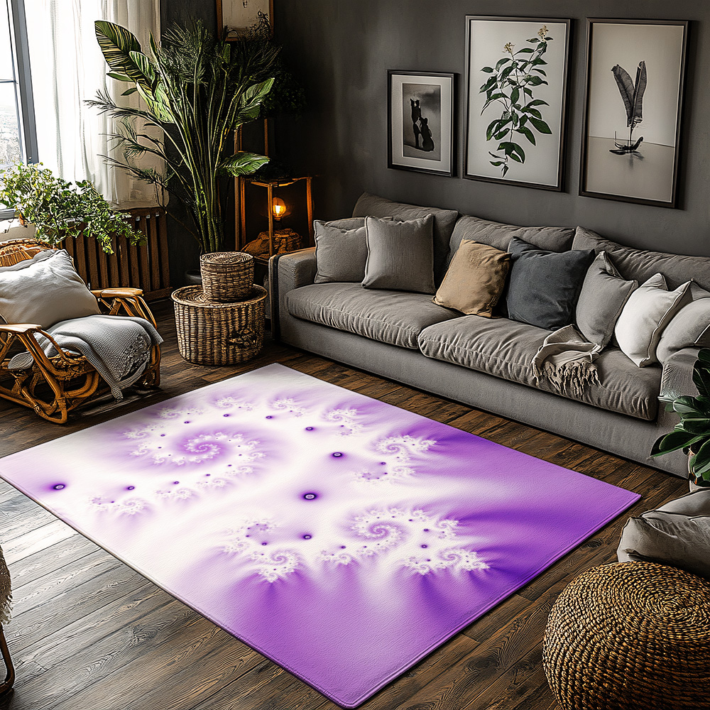 Tuniu Iridescent Abstract Spir - Galaxy Home Textiles review and price