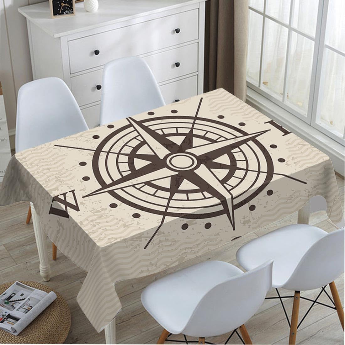 Vintage Compass Map Adventure  - Home Textiles Direct review and price