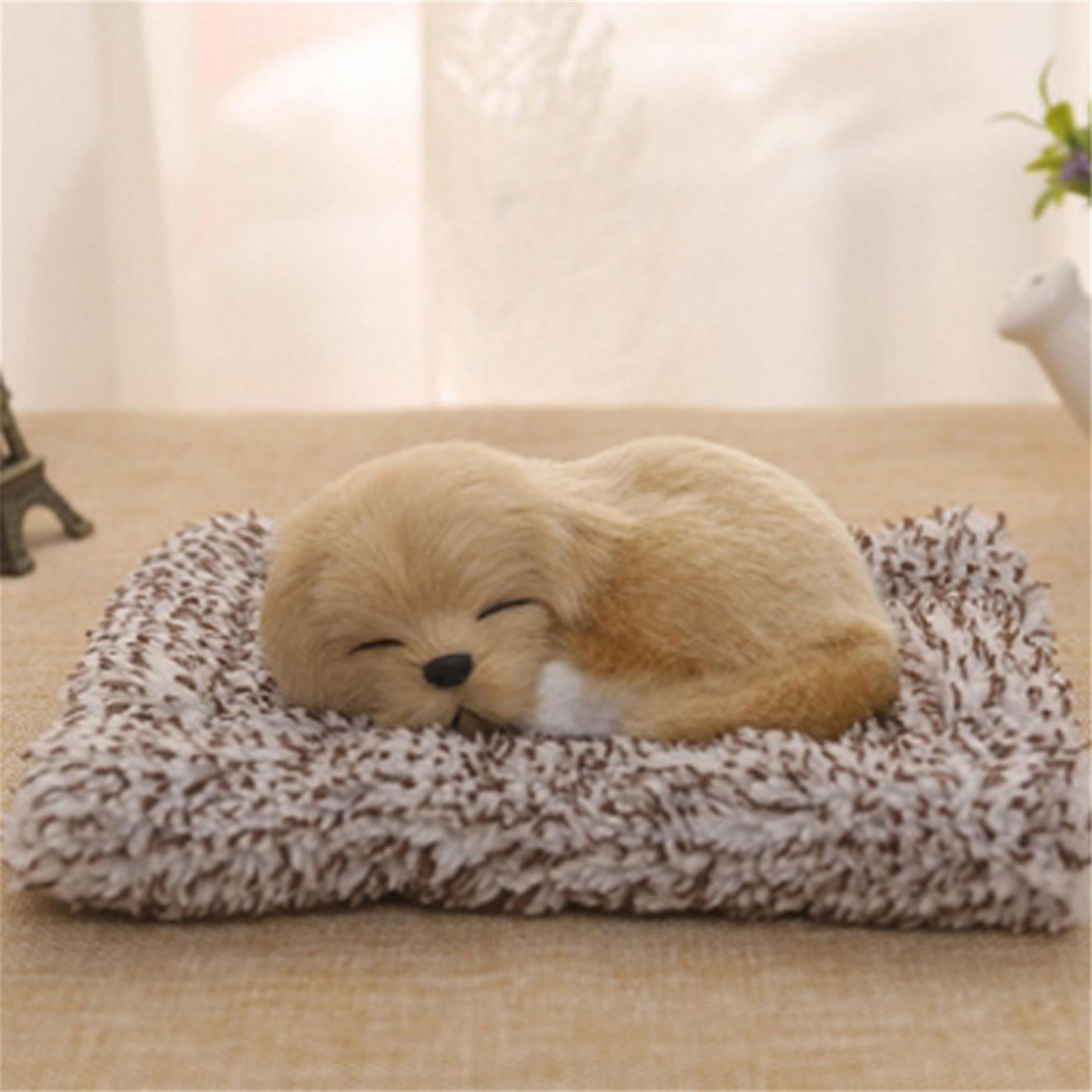 1PC Cute Lying Dog Figurine Ka - Home Art Textiles review and price