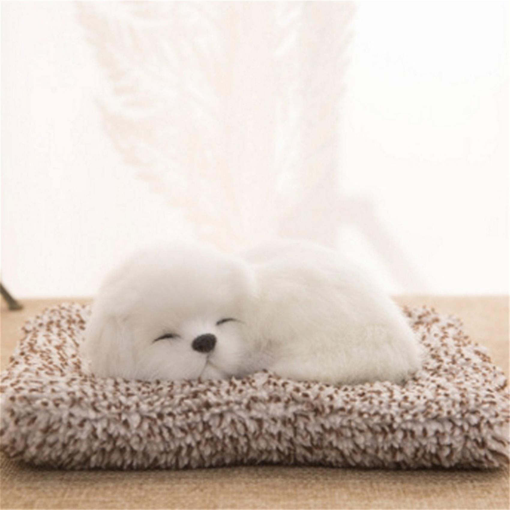 1PC Cute Lying Dog Figurine Ka - Home Art Textiles review and price