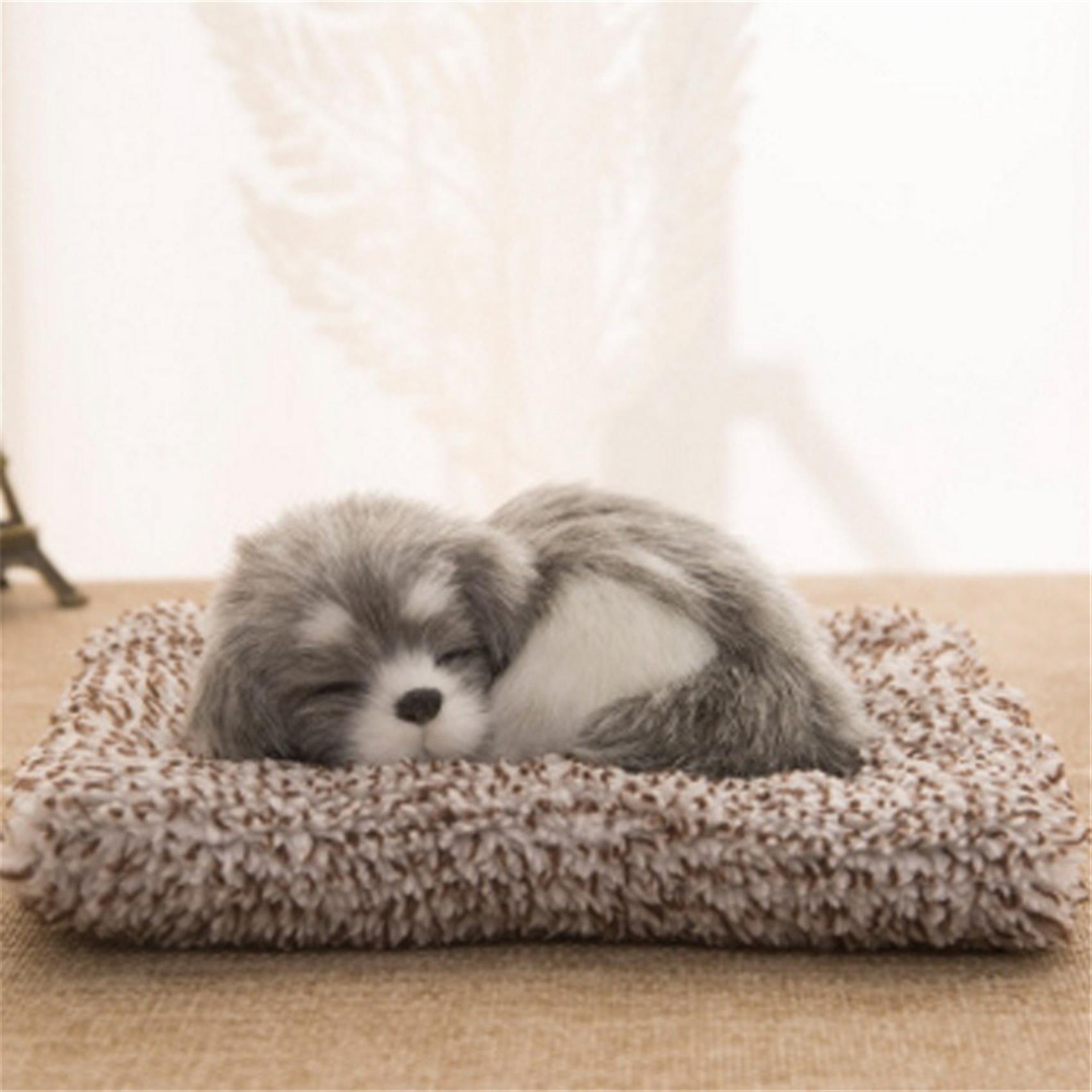 1PC Cute Lying Dog Figurine Ka - Home Art Textiles review and price