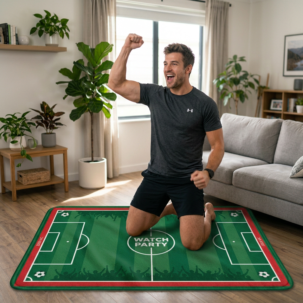 Football Field Pattern floor m - Home Textile review and price
