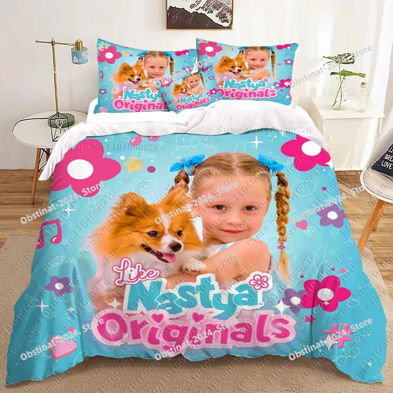 fashion Anime Nastya 3D Beddin - Home Textiles Classic Fashion review and price