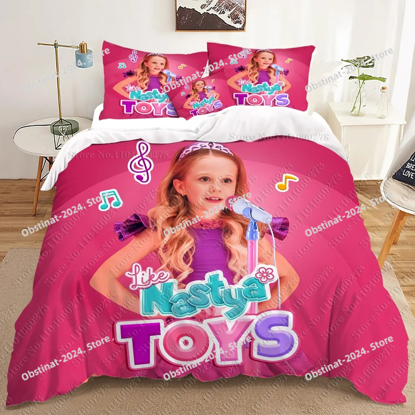 fashion Anime Nastya 3D Beddin - Home Textiles Classic Fashion review and price