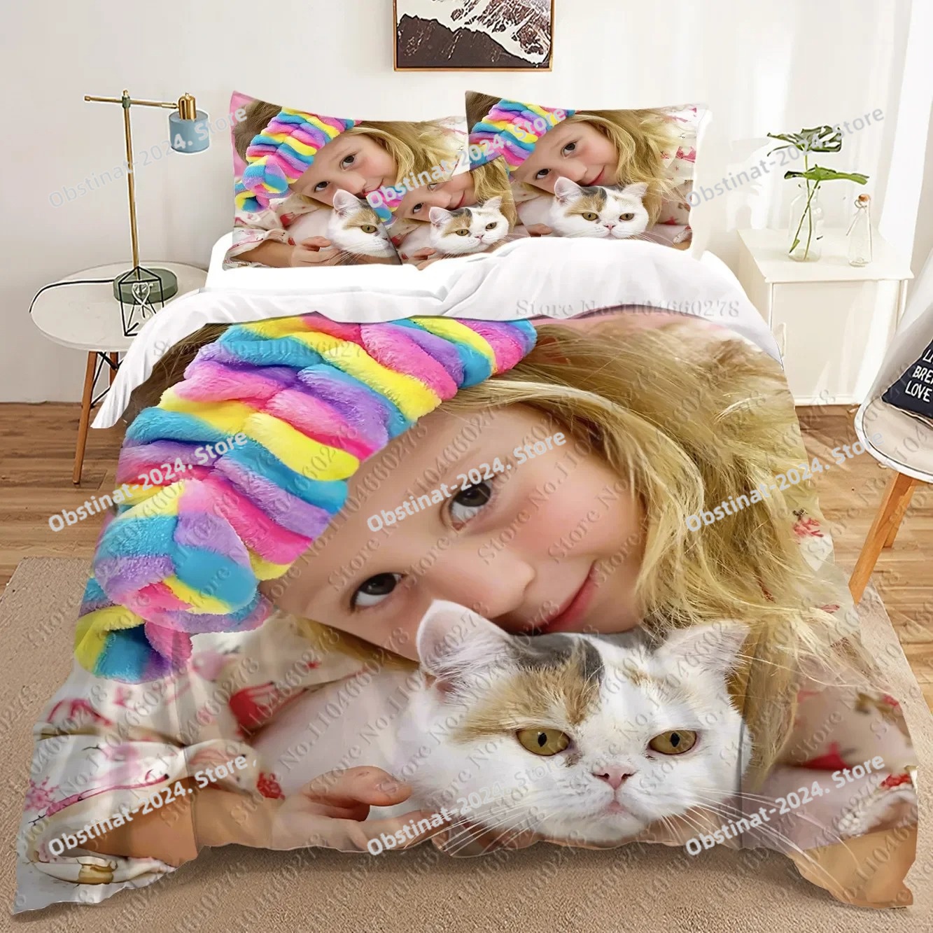 fashion Anime Nastya 3D Beddin - Home Textiles Classic Fashion review and price