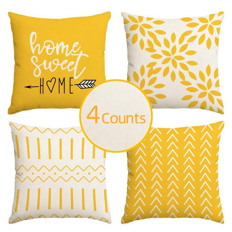 Geometric Pattern Pillow Case  - Home Textile review and price