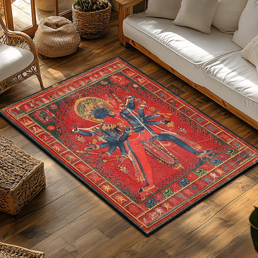Hindu God Krishna Throw Pillow - Home Art Textiles review and price