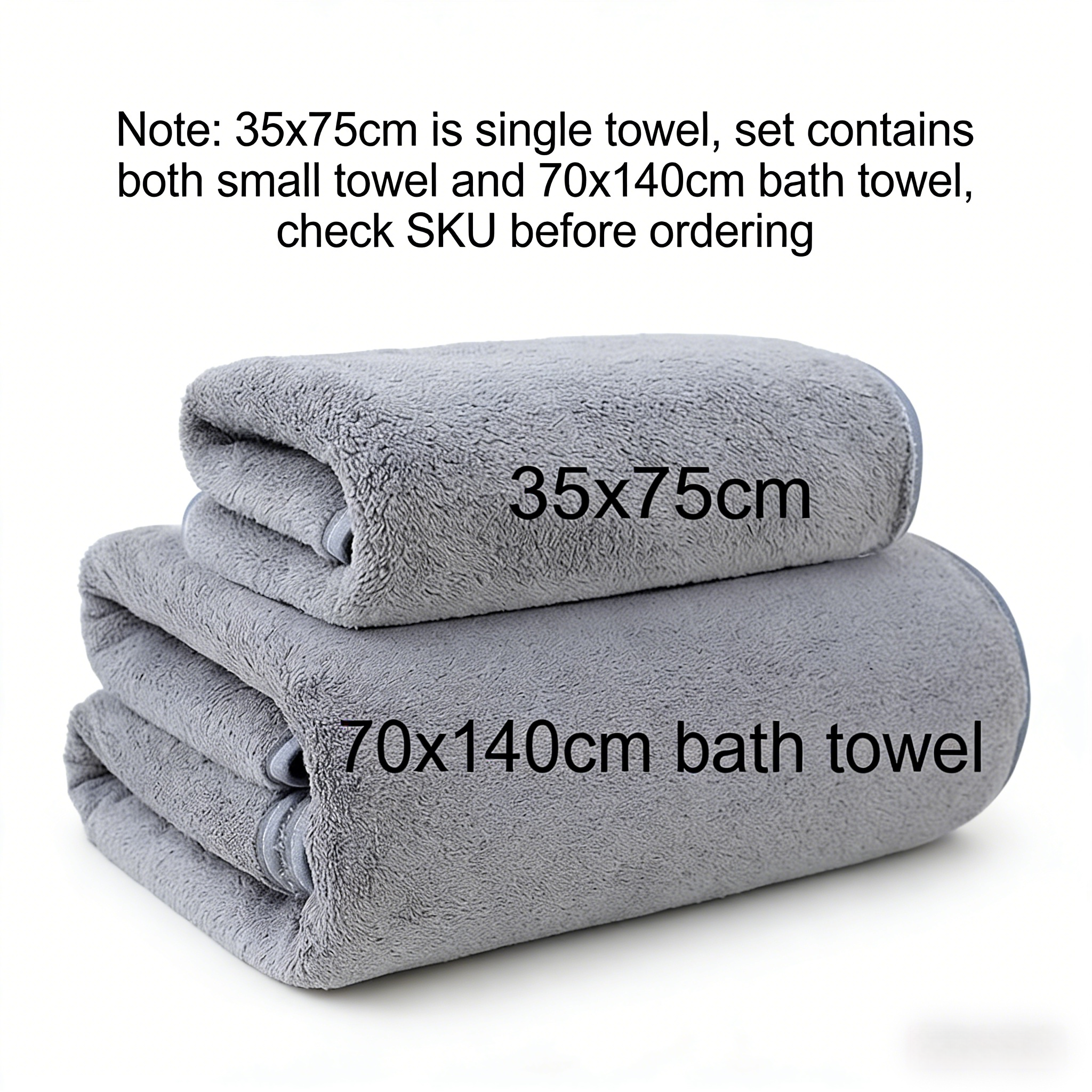 Coral Fleece Thickened Towel a - Home Textiles Towel Set review and price