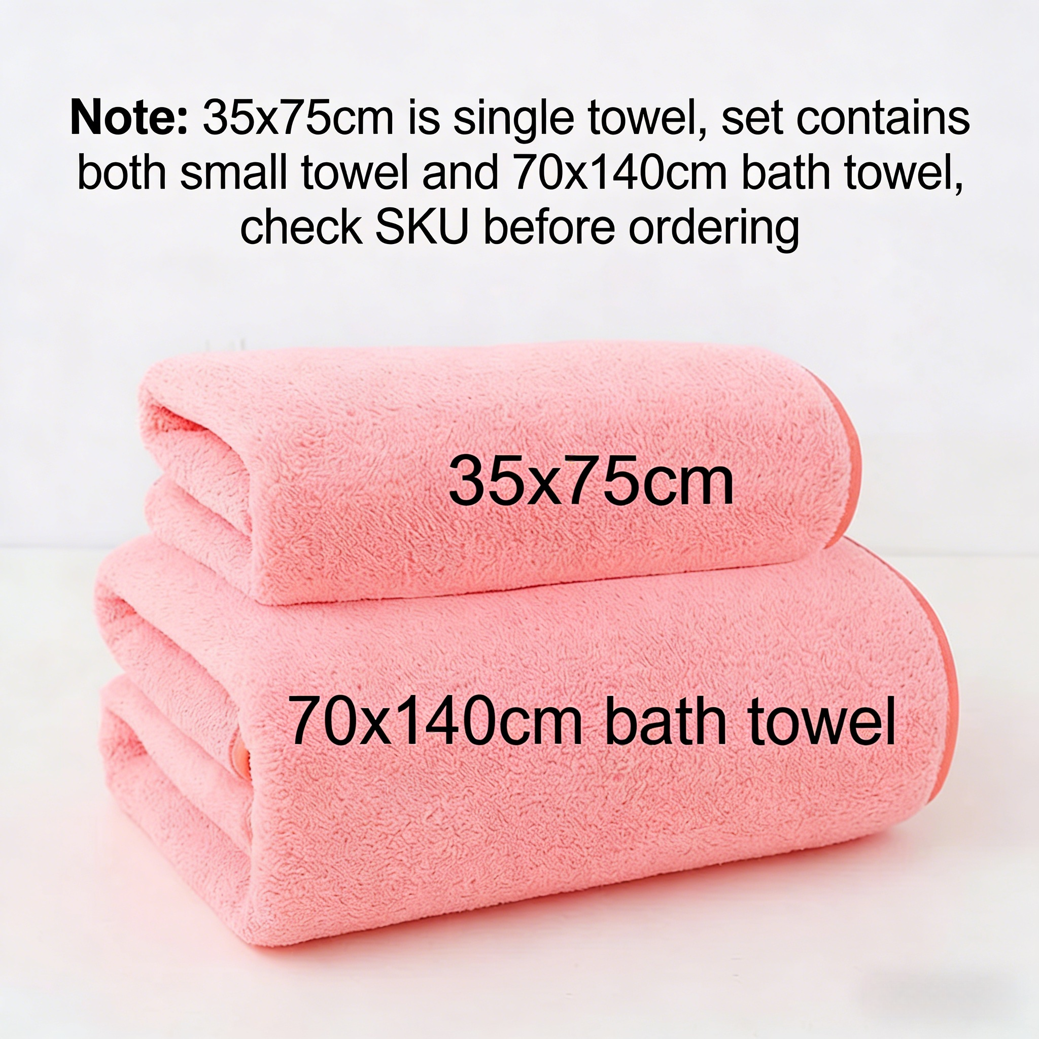 Coral Fleece Thickened Towel a - Home Textiles Towel Set review and price