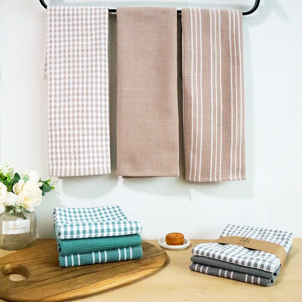 100 Cotton Nordic Kitchen Towe - Home Textiles Towel Set review and price