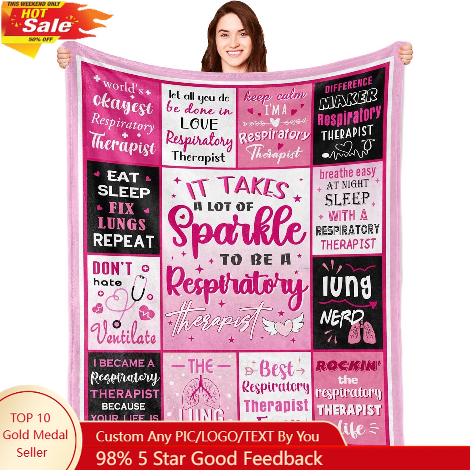 Respiratory Therapist Gifts, R - Home Textiles Week review and price