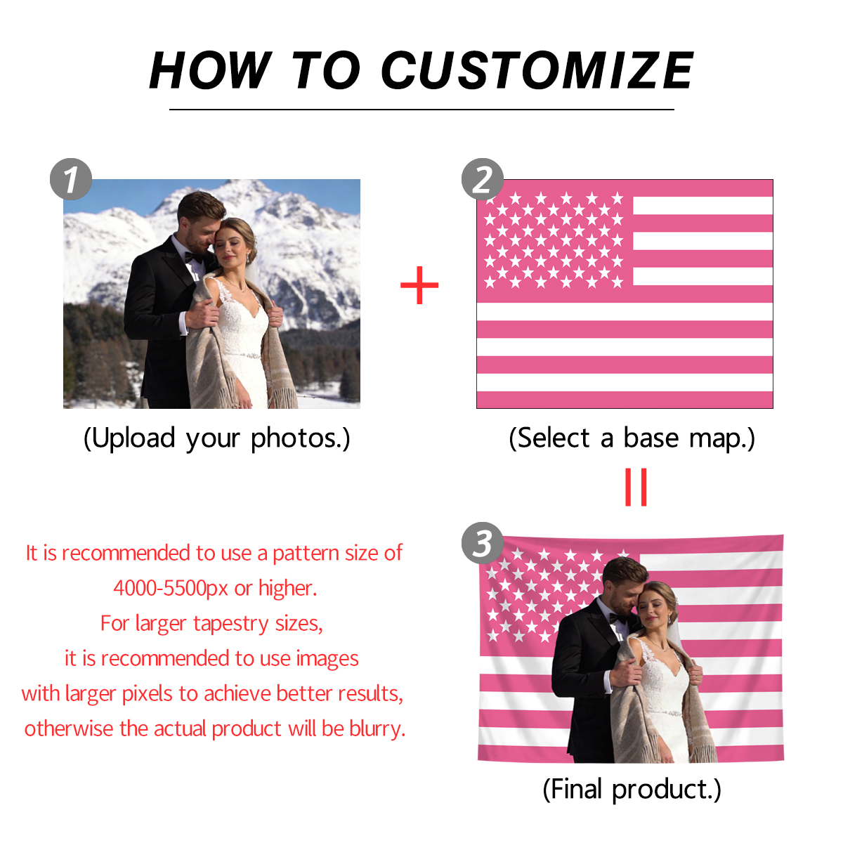 1pc Personalized photo customi - Home Textile review and price