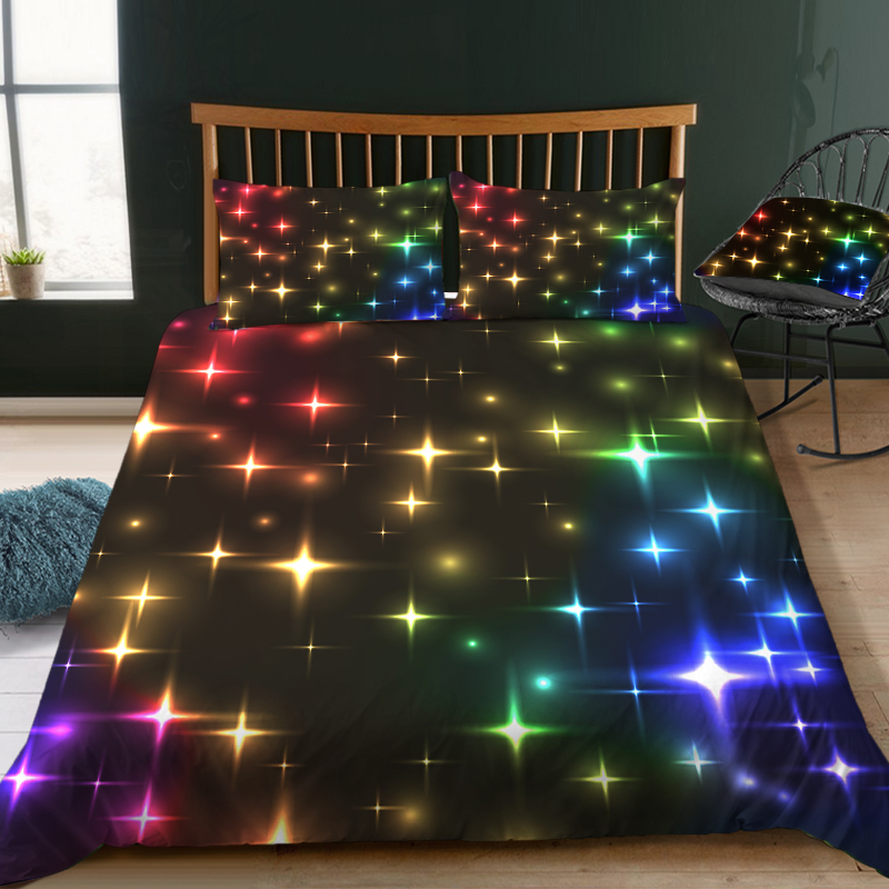 Stars Bedding Set Night Sky Ki - Galaxy Home Textiles review and price