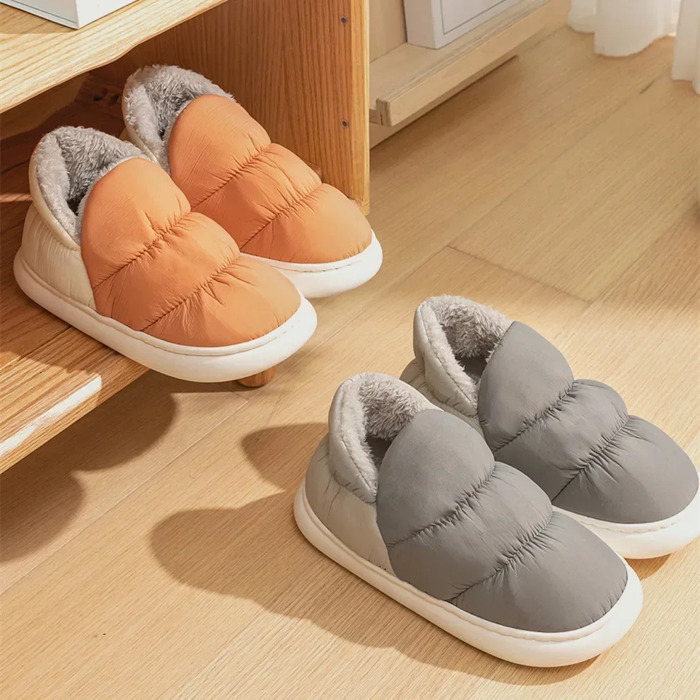 Women Men Slippers Winter Down - Home Textile review and price