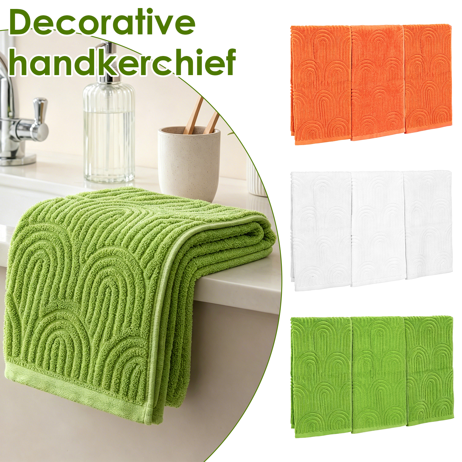 3Pcs Hand Towel Set Soft Cotto - Home Textiles Towel Set review and price