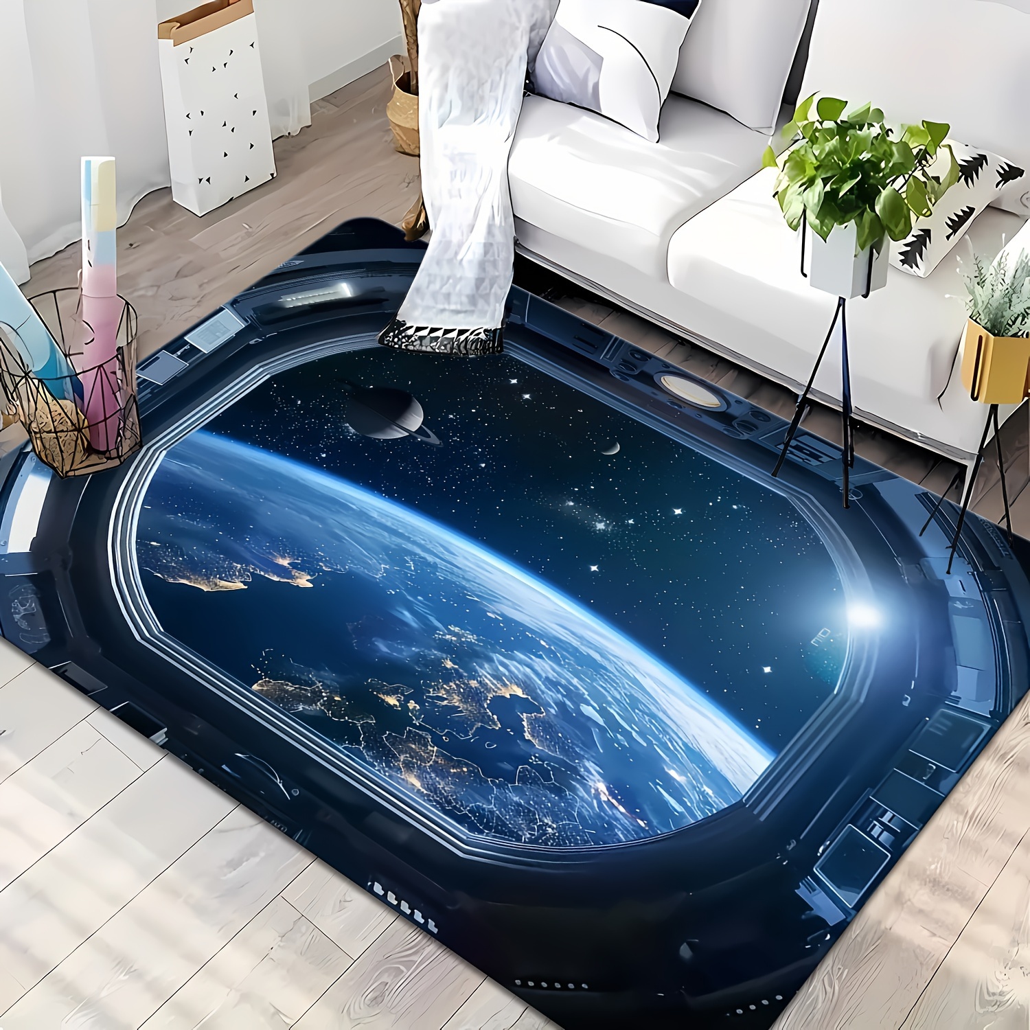 Space Capsule Galaxy View Door - Galaxy Home Textiles review and price