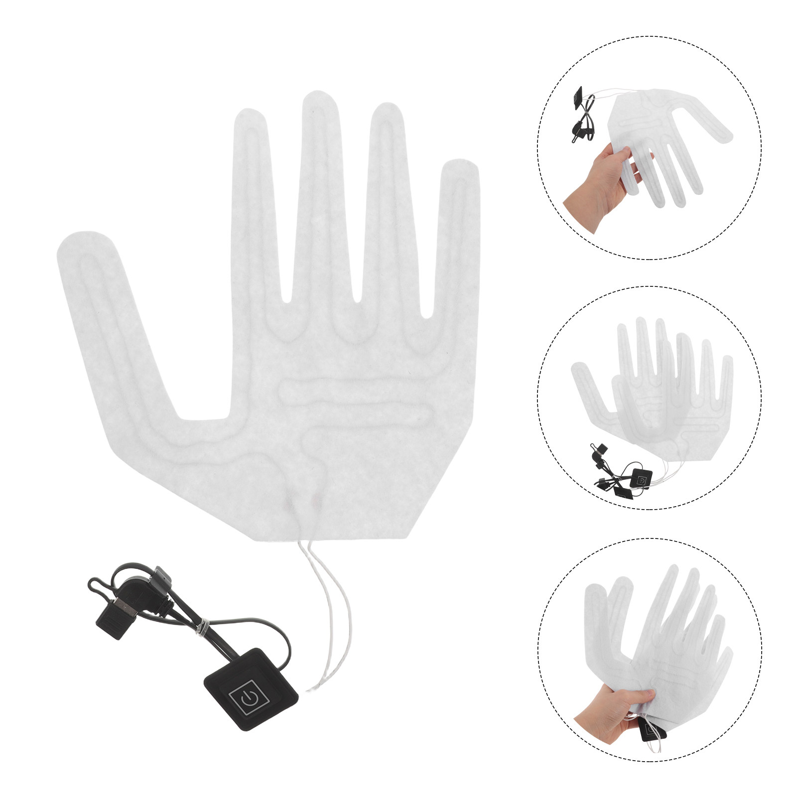 2Pcs Full Finger Electric Heat - Heated Pad Electric review and price
