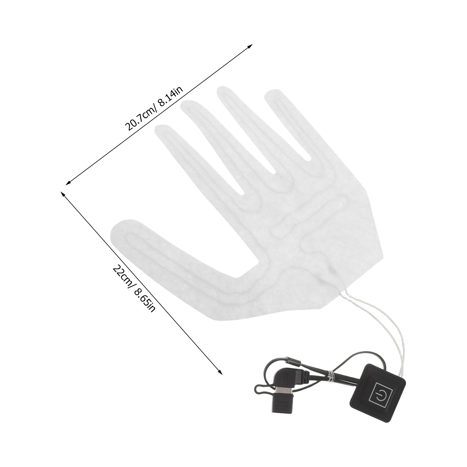 2Pcs Full Finger Electric Heat - Heated Pad Electric review and price