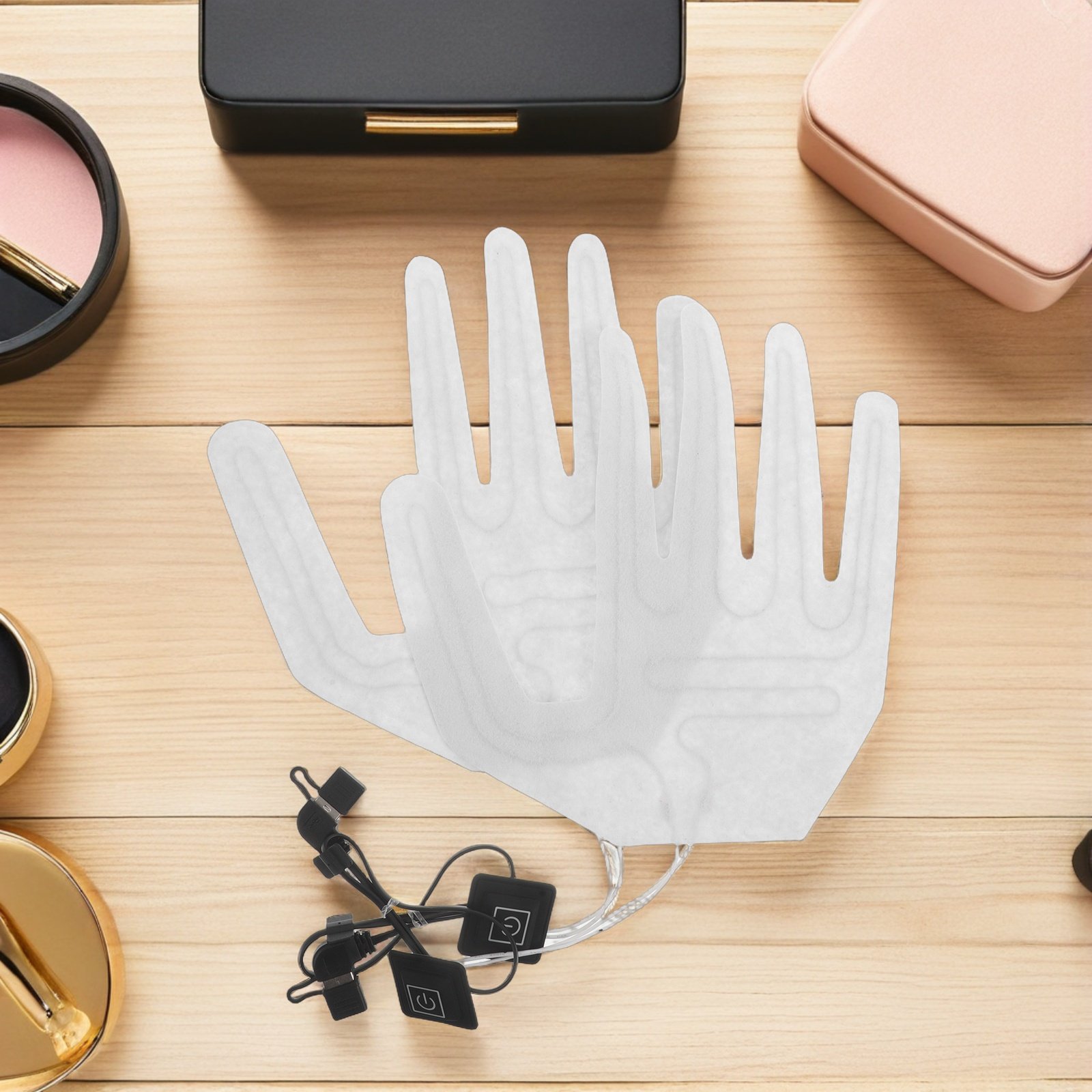 2Pcs Full Finger Electric Heat - Heated Pad Electric review and price
