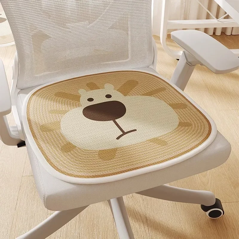 Cartoon Ice Silk Seat Cushion  - Home Textiles Bd review and price