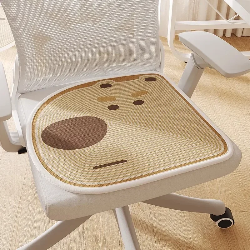 Cartoon Ice Silk Seat Cushion  - Home Textiles Bd review and price