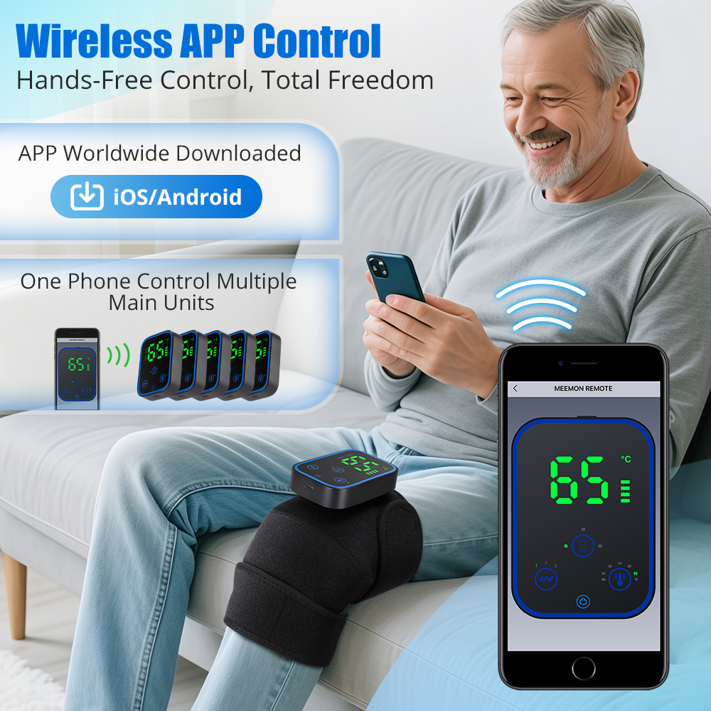 3-IN-1 Knee Massager APP Contr - Heated Pad Electric review and price
