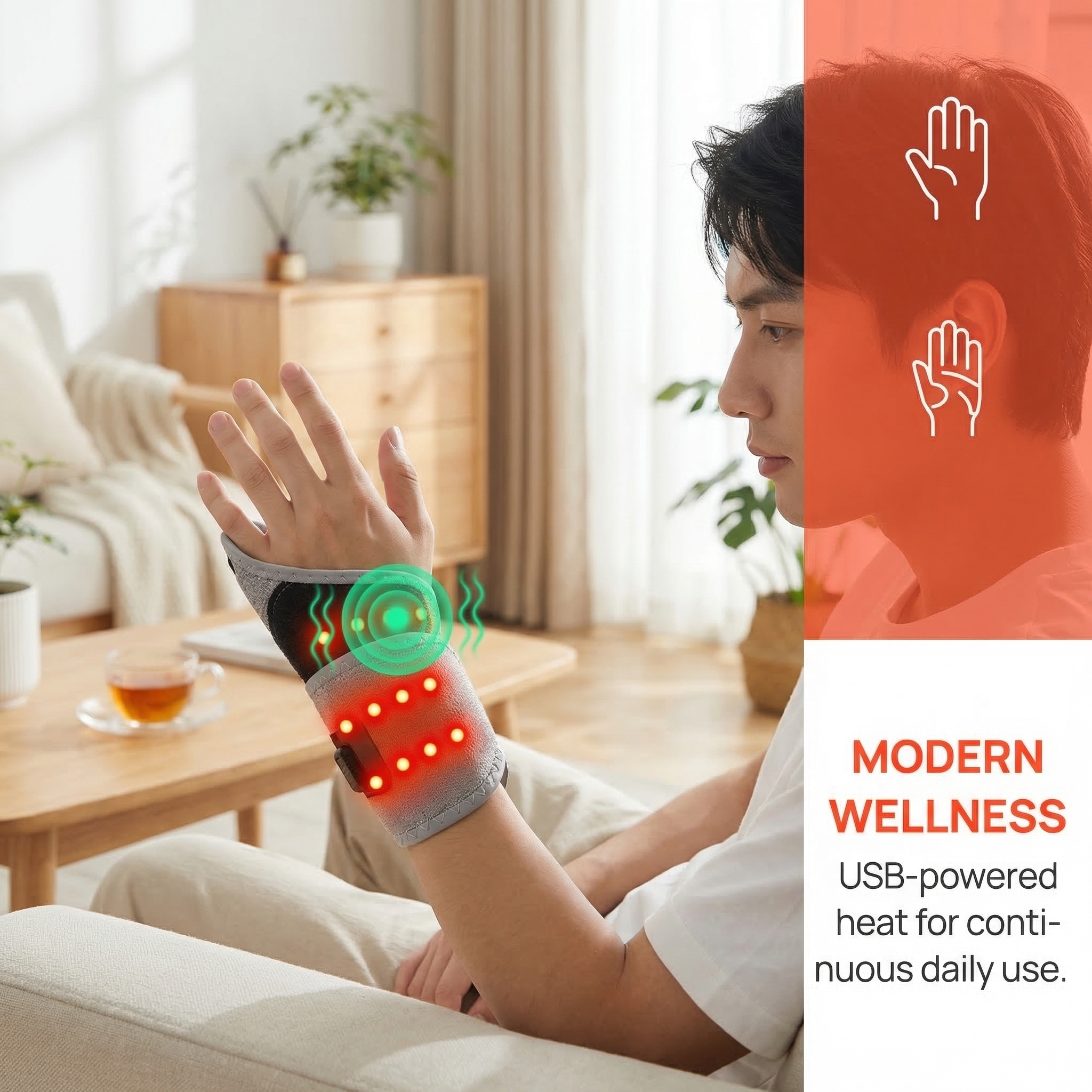 Heated Wrist Wrap Electric Hea - Heated Pad Electric review and price