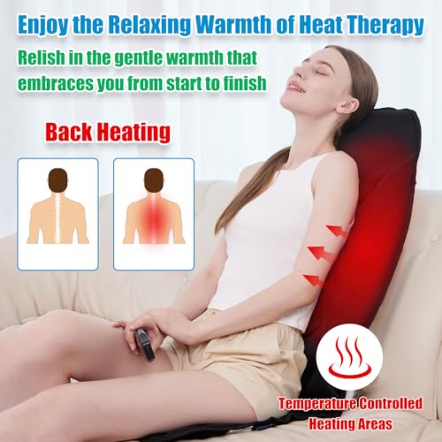Portable Back Massager with He - Heated Pad Electric review and price