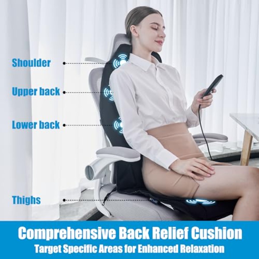 Portable Back Massager with He - Heated Pad Electric review and price