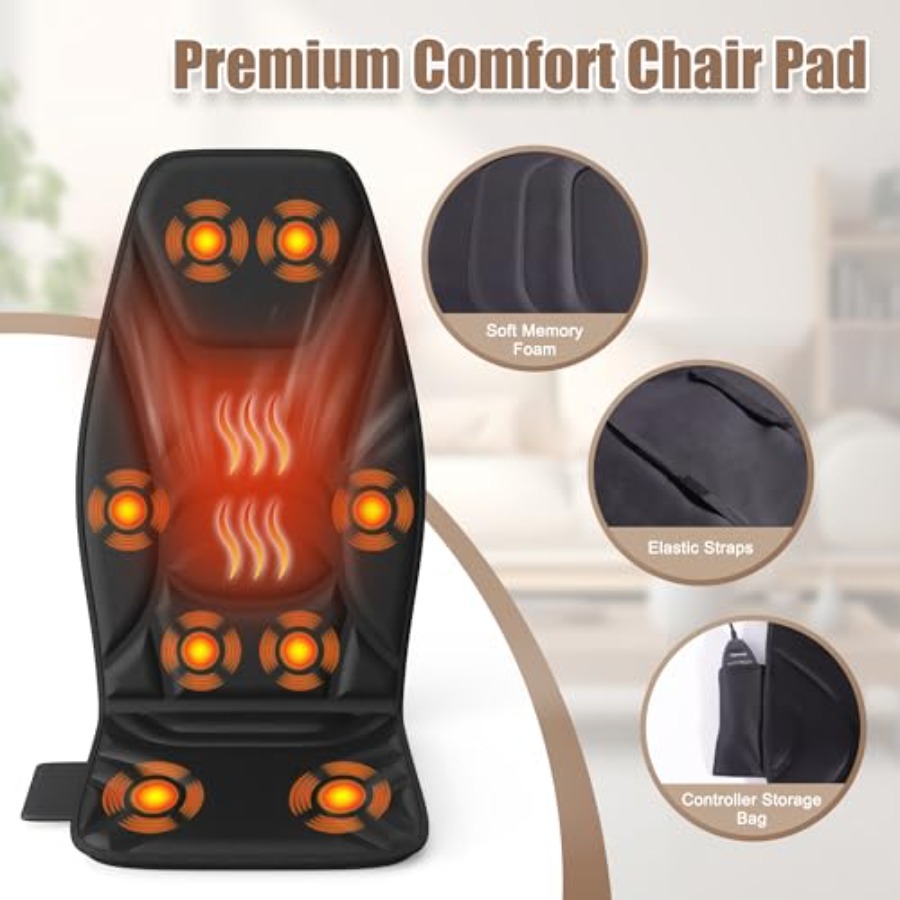 Portable Back Massager with He - Heated Pad Electric review and price