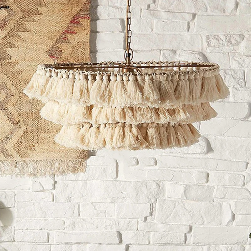 Modern Cotton Tassel Bohemian  - Home Art Textiles review and price