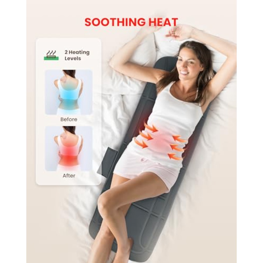 Full Body Massage Mat with Hea - Heated Pad Electric review and price